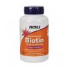 Biotina Vegana Now 10 mg / 120 cápsulas