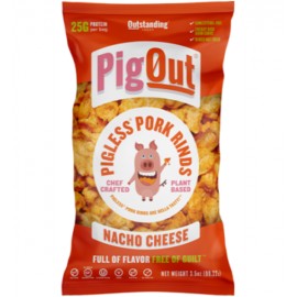 Pig Out Chicharrones Sabor Tocino Cheddar Outstanding Foods 99 g