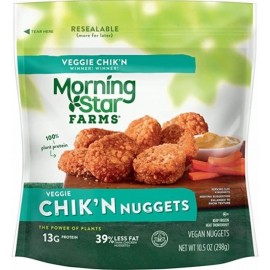 Nuggets Tipo Pollo Veganos Morning Star Farms 298 g