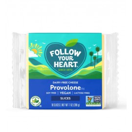 Queso Vegano Tipo Provolone en Rebanadas (Provolone Slices) Follow Your Heart 200 g