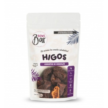 Higos Con Chocolate Vegano Sin Azúcar 150 g