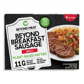 Medallones de Salchichas Veganas para el Desayuno picantes  Beyond Meat 210 g