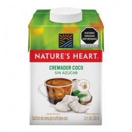 Sustituto Líquido de Crema para Café Coco Nature's Heart 500 ml