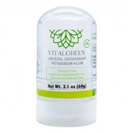Desodorante de Cristal de Alumbre Vital Green 60 g