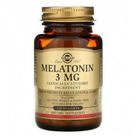 Melatonina Solgar 120 tab/3 mg